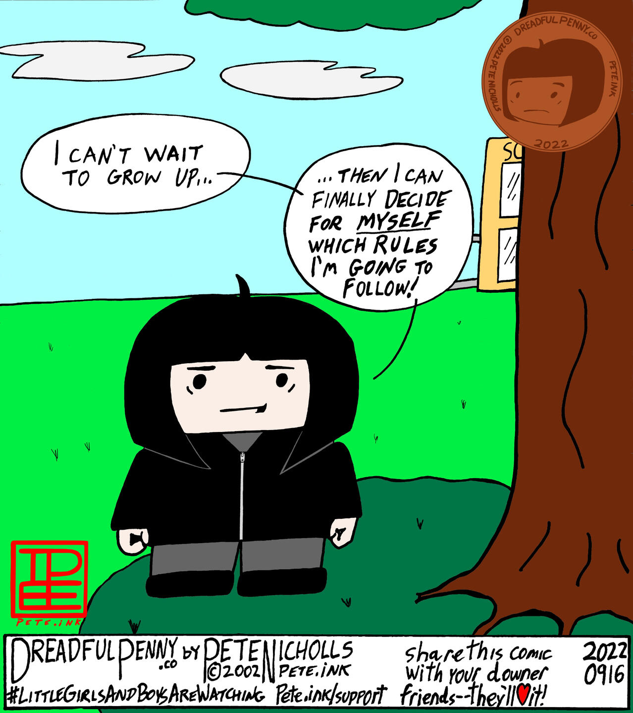 Get a Dreadful Penny tee!