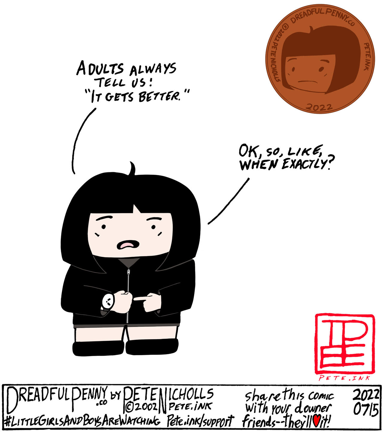 Get a Dreadful Penny tee!