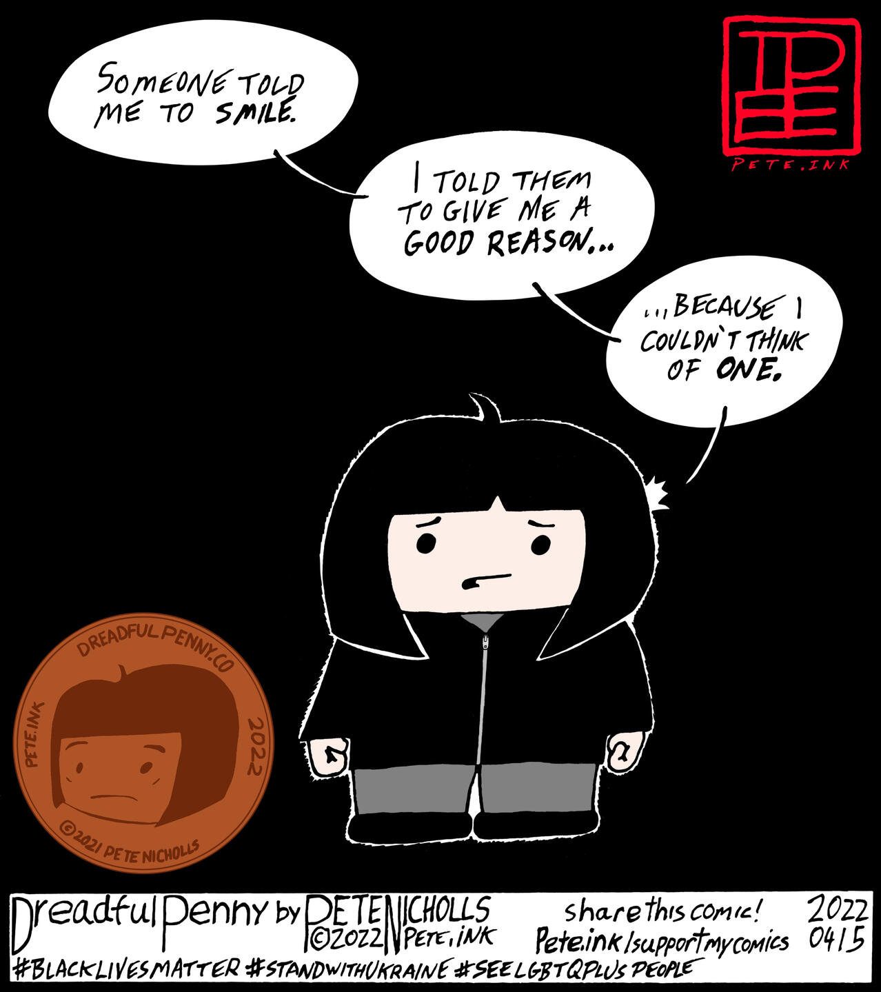 Get a Dreadful Penny tee!